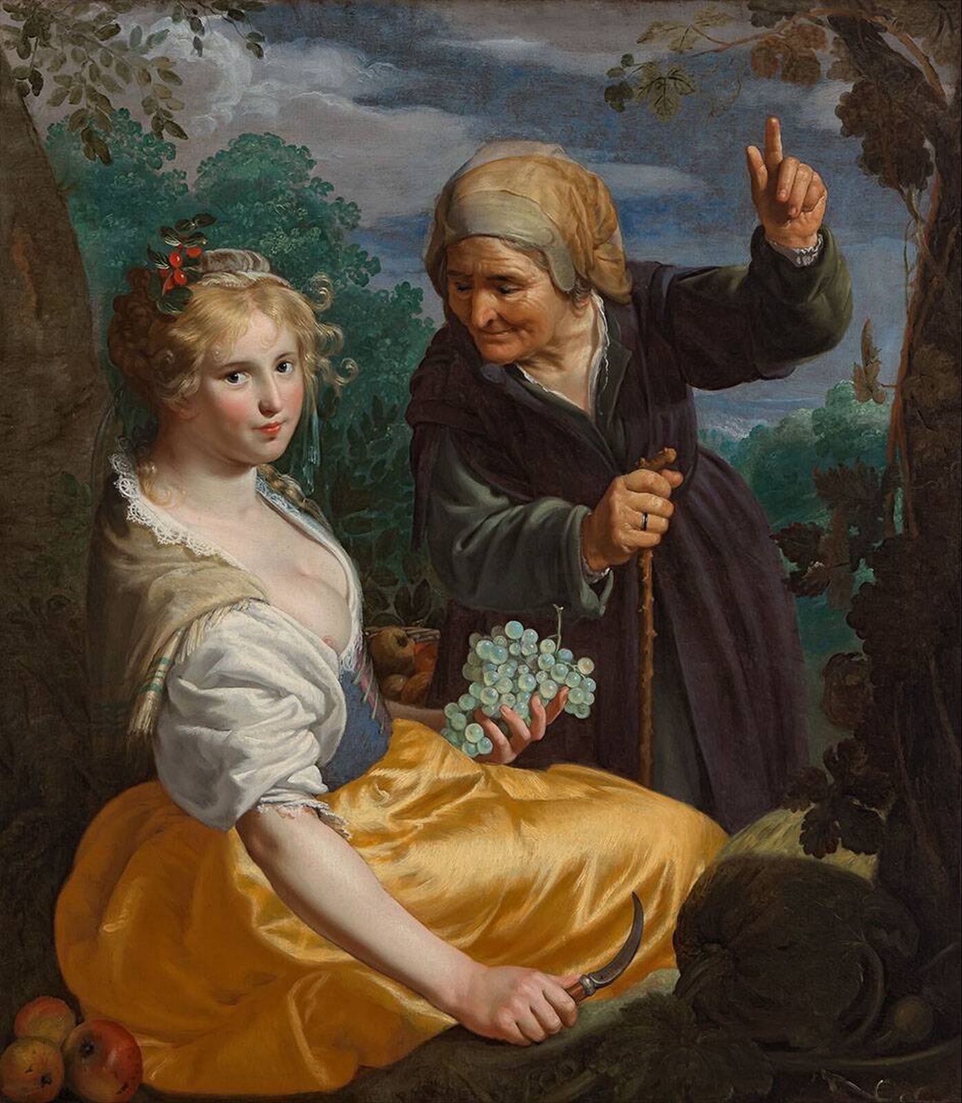 Vertumnus and Pomona